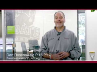 Colgate Entrepreneurs Fund: Dan Rosensweig Colgate Entrepreneurs Fund: Dan Rosensweig