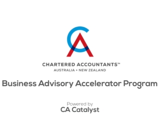 Chartered Accountants ANZ Program Promo